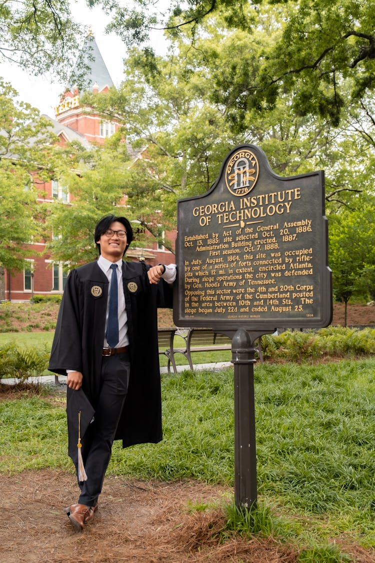 Image of the author, Kevin Cho, at Georgia Tech.
